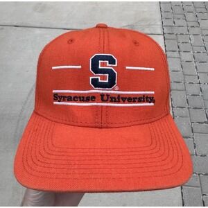 Vintage Syracuse University Orangemen The Game 3 Bar Snapback Hat 90s